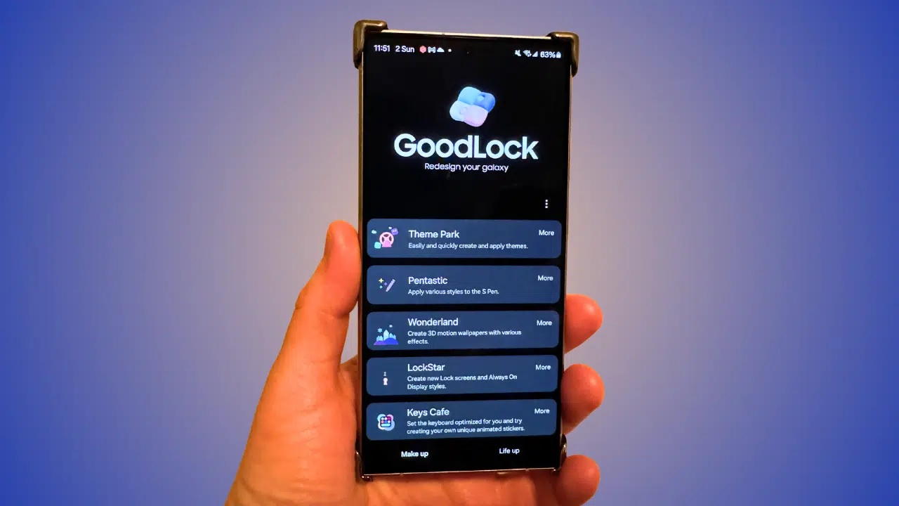 برنامه Good Lock سامسونگ باز طراحی شد