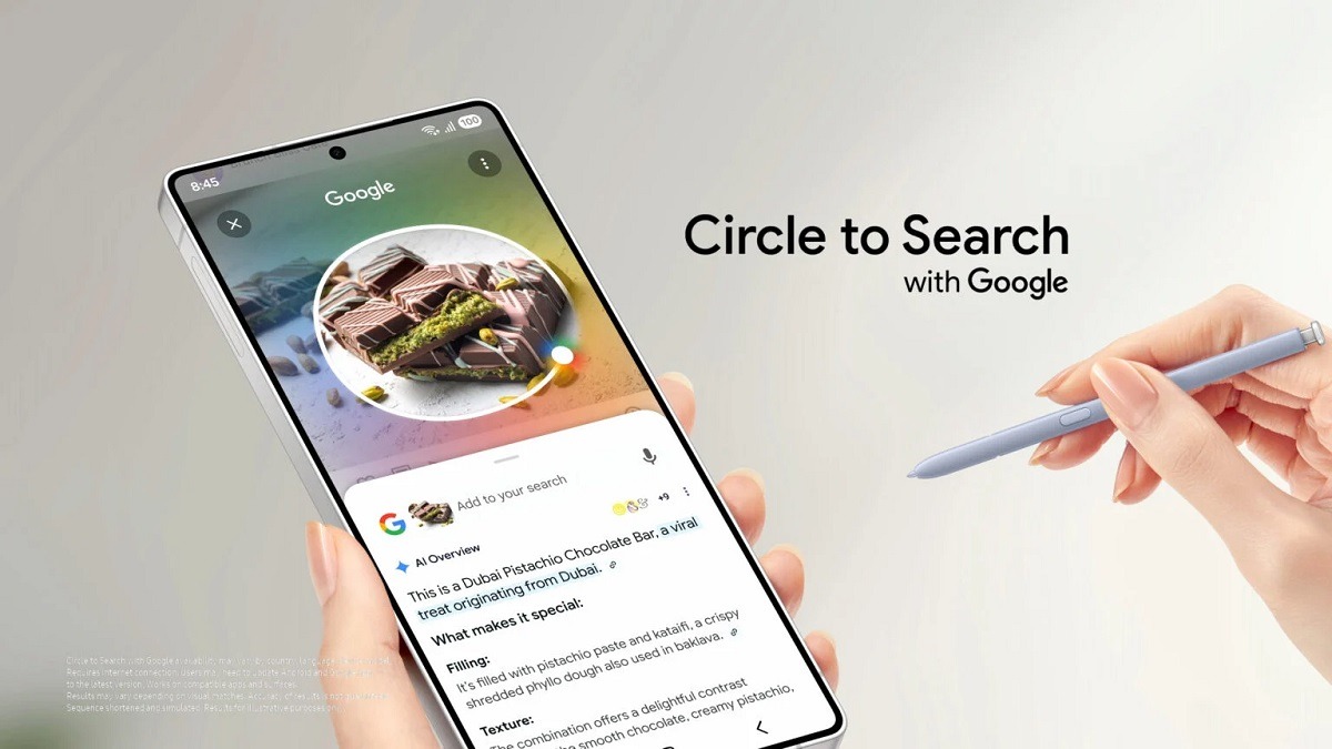 ارتقای بزرگ قابلیت Circle to Search ؛ اطلاعات دقیق‌تر و دسترسی آسان‌تر