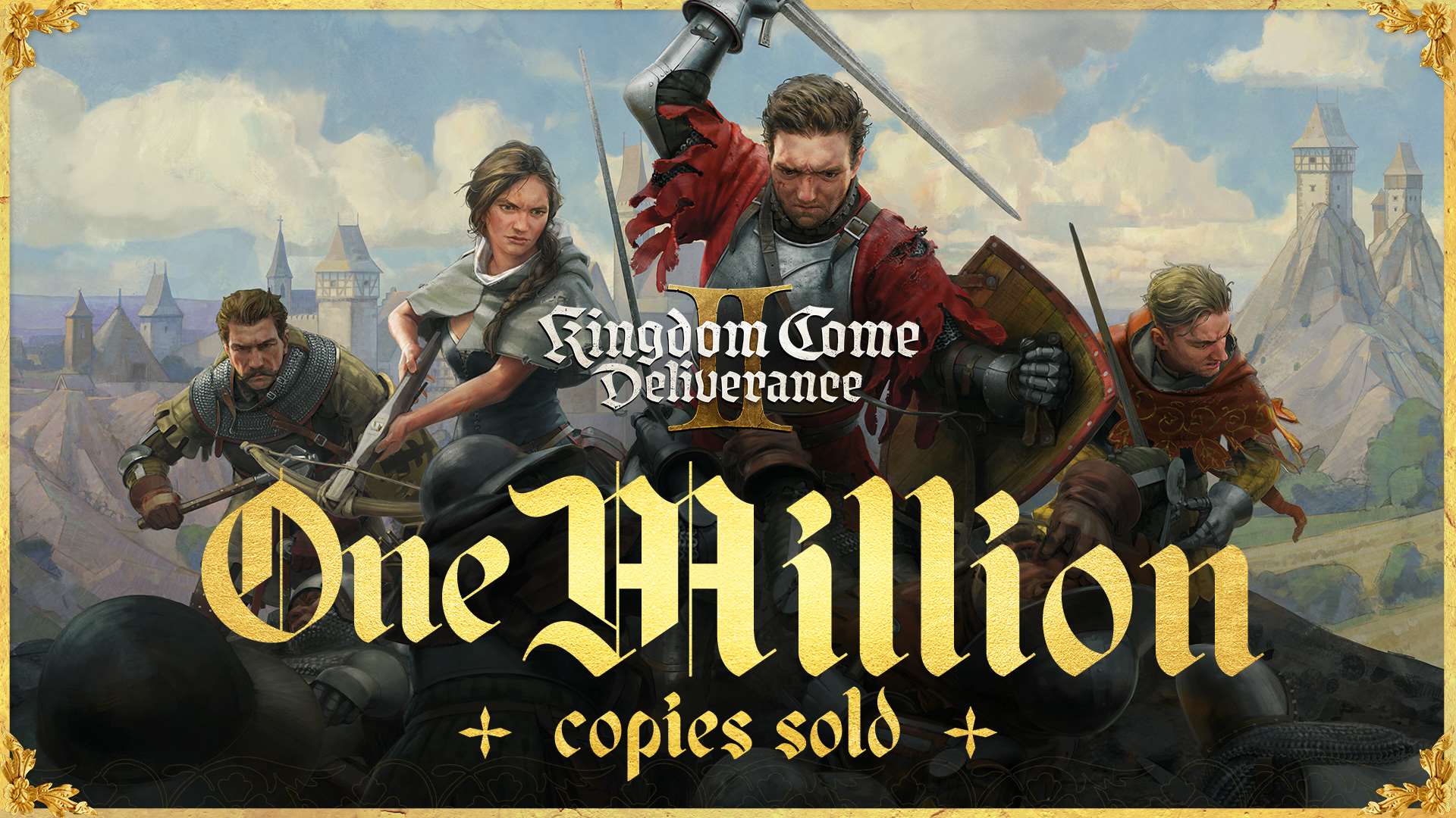 بازی Kingdom Come: Deliverance 2 تنها یک روز پس از انتشار به فروش ۱ میلیون نسخه‌ای رسید