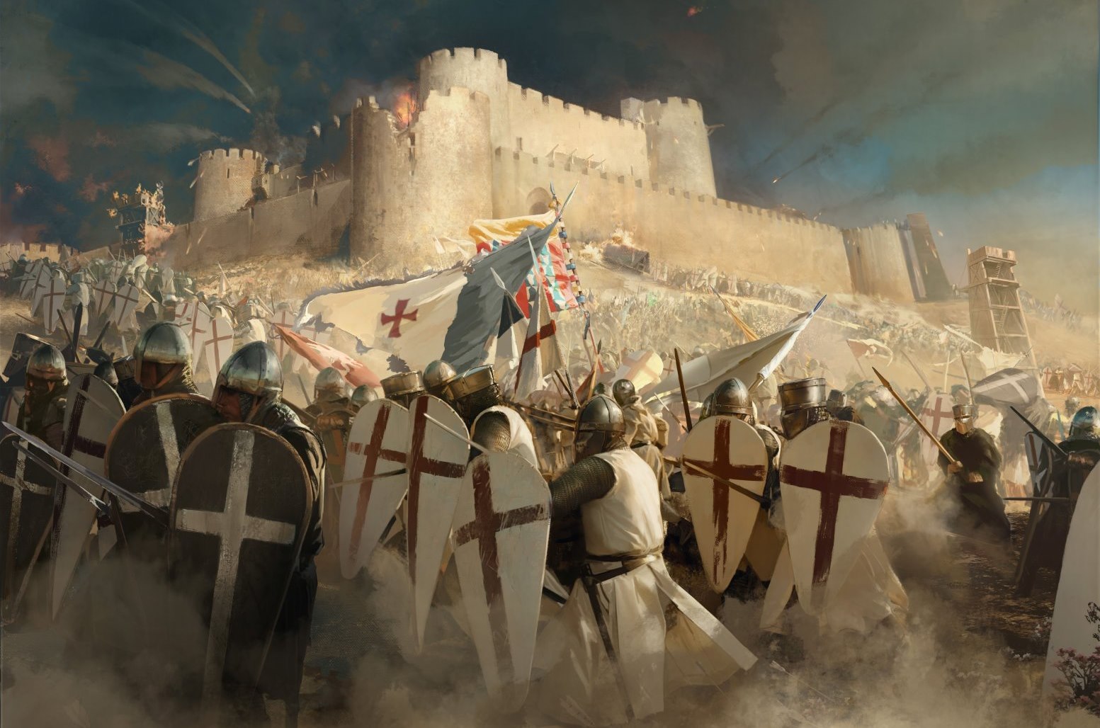 گیم‌پلی اختصاصی دموی Stronghold Crusader: Definitive Edition