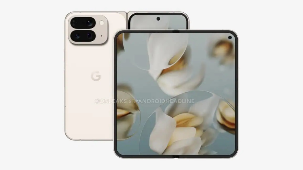 تصاویر رندر شده گوشی Google Pixel 10 Pro Fold فاش شد