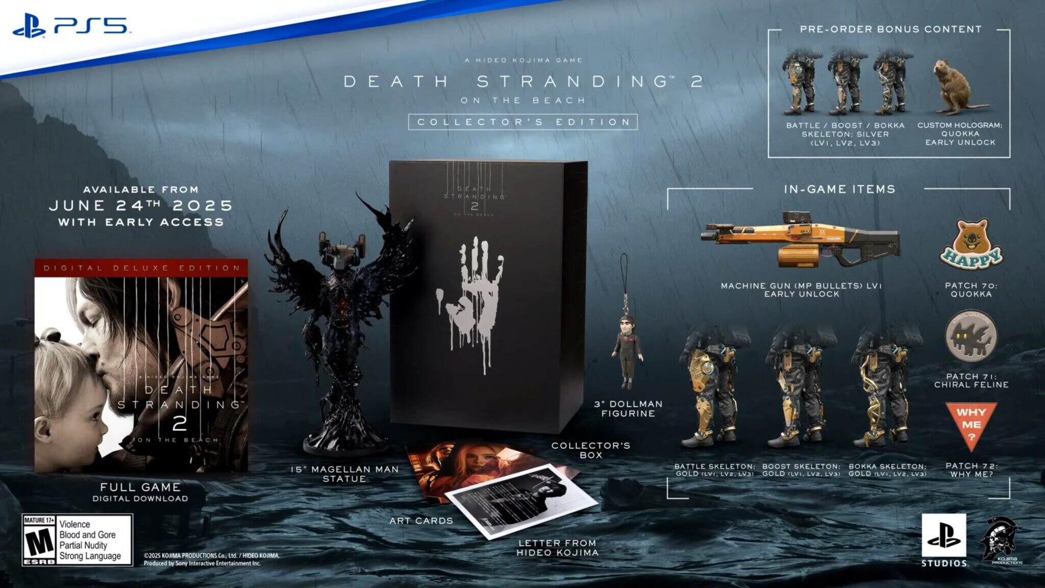 تریلر جدیدی از نسخه کلکسیونی Death Stranding 2: On the Beach منتشر شد