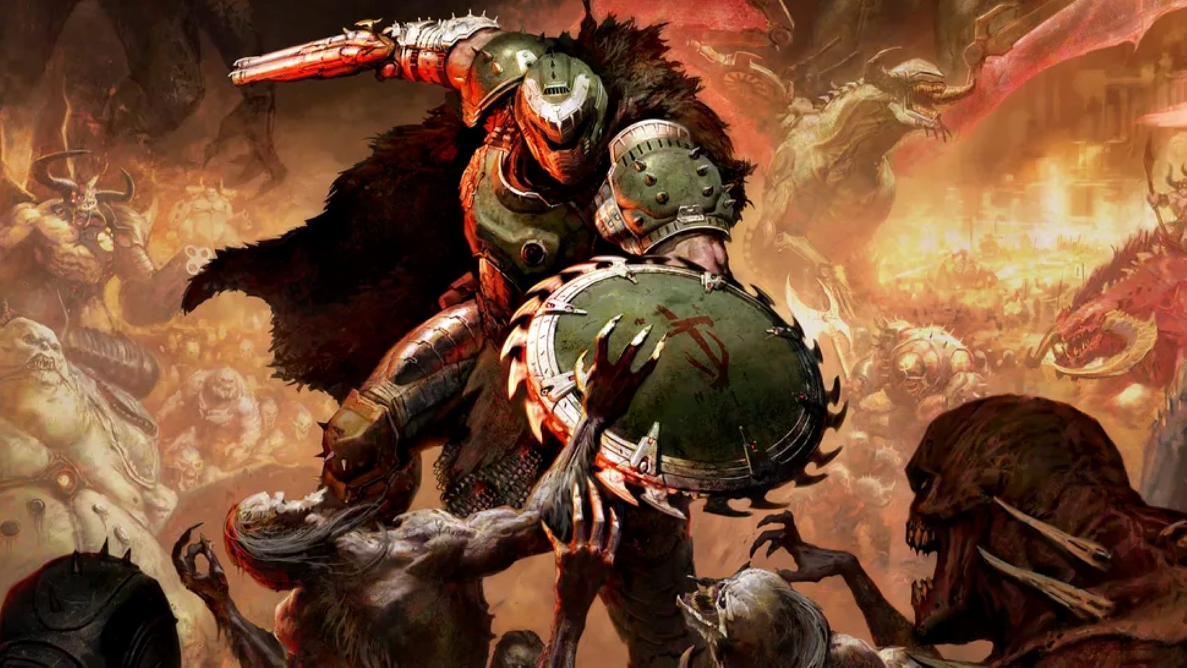 The Dark Ages با کارت RTX 5090 در رزولوشن ۴K