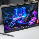 لپ تاپ قابل‌تبدیل لنوو Yoga 9 دارای پنل ۴K OLED با دقت رنگ پایین است