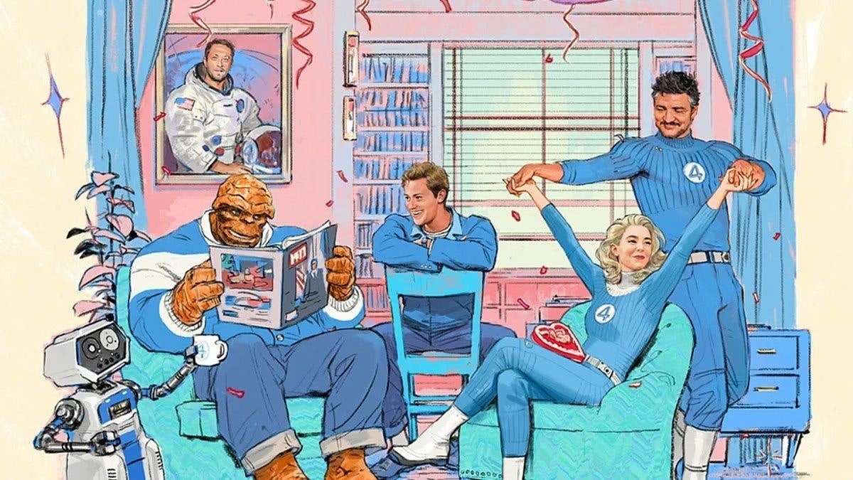 اولین کانسپت آرت‌های فیلم The Fantastic Four: First Steps منتشر شد