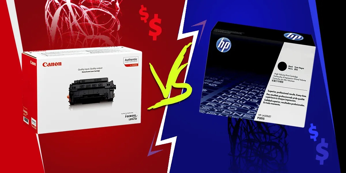 قیمت کارتریج برندهای مختلف: مقایسه بین HP و Canon