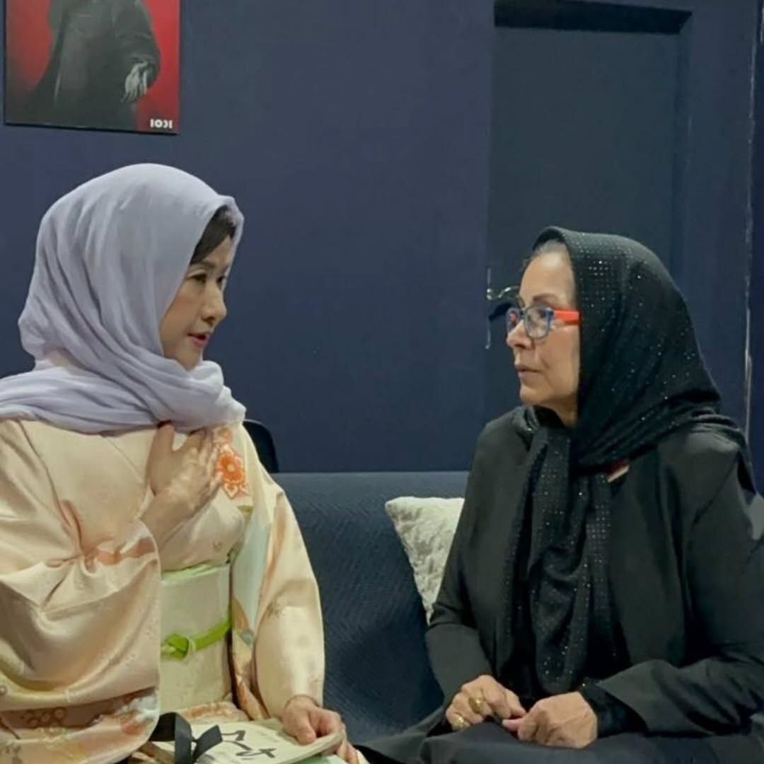 دیدار بازیگر نقش «اوشین» با مریم شیرزاد
