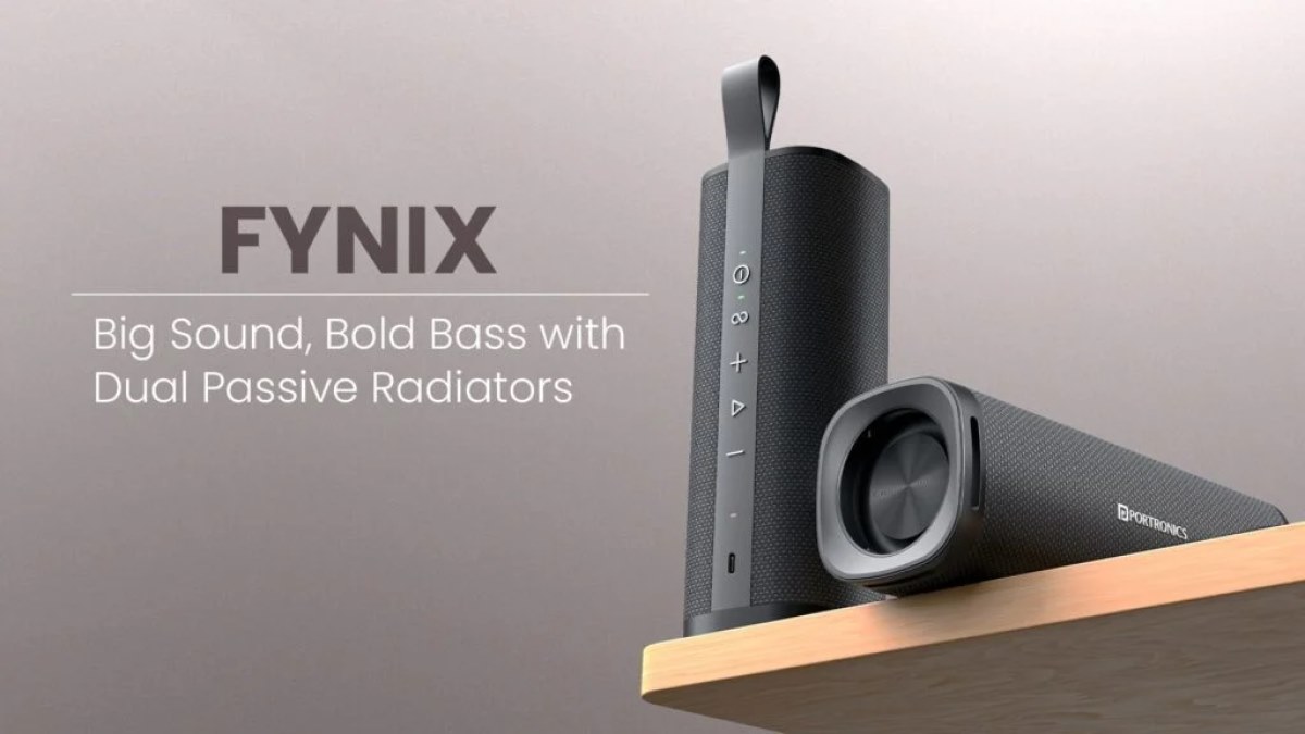 اسپیکر قابل حمل Fynix با صدای قدرتمند و بلوتوث ۵٫۳ معرفی شد