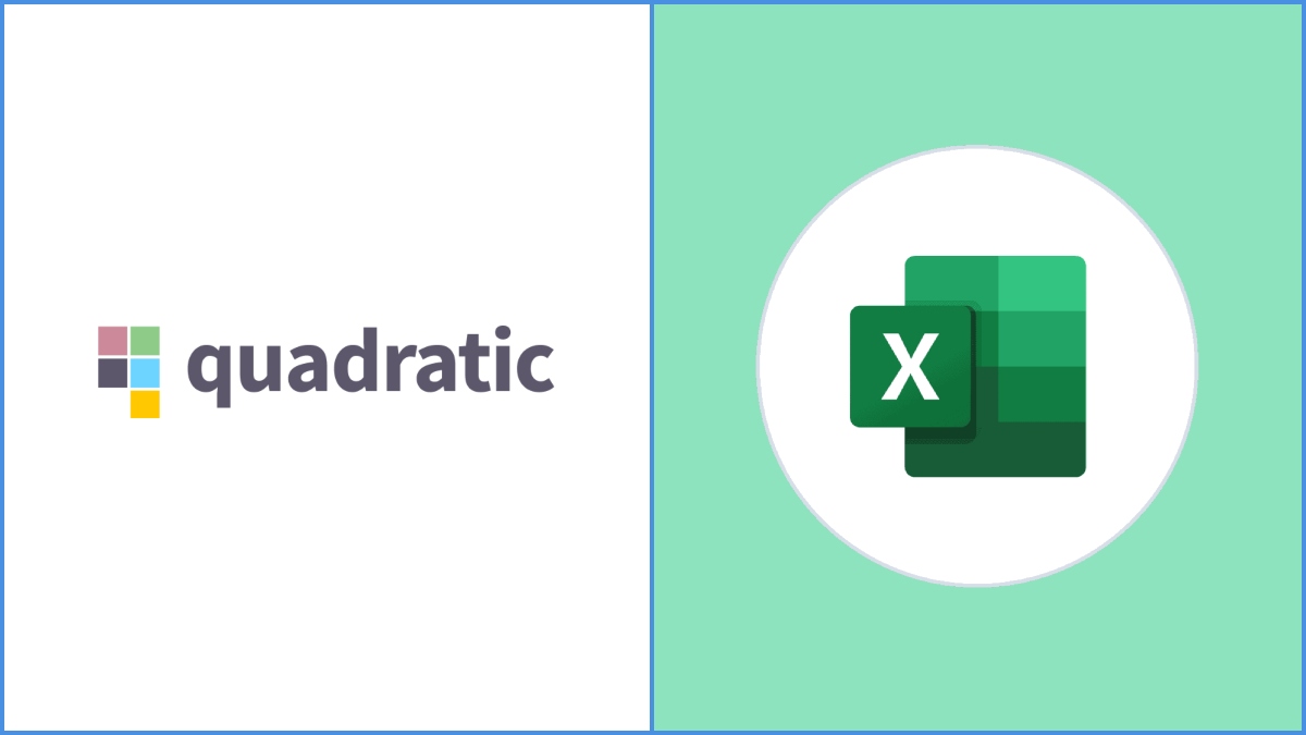 ۵ دلیلی که هوش مصنوعی Quadratic از Excel در سال ۲۰۲۵ بهتر عمل می‌کند