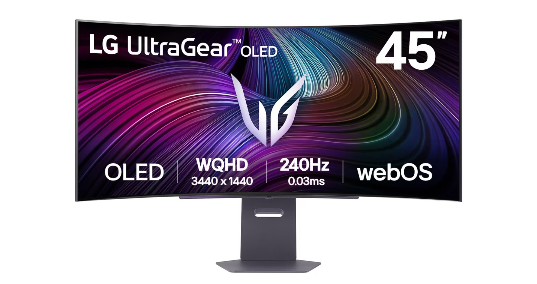 مانیتور گیمینگ جدید ال‌جی با پنل ۴۵ اینچی OLED عرضه شد