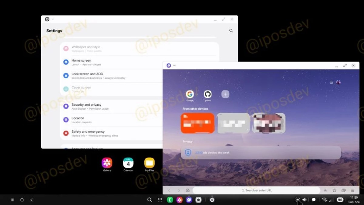 شباهت جالب DeX در One UI 8 با حالت دسکتاپ اندروید ۱۶