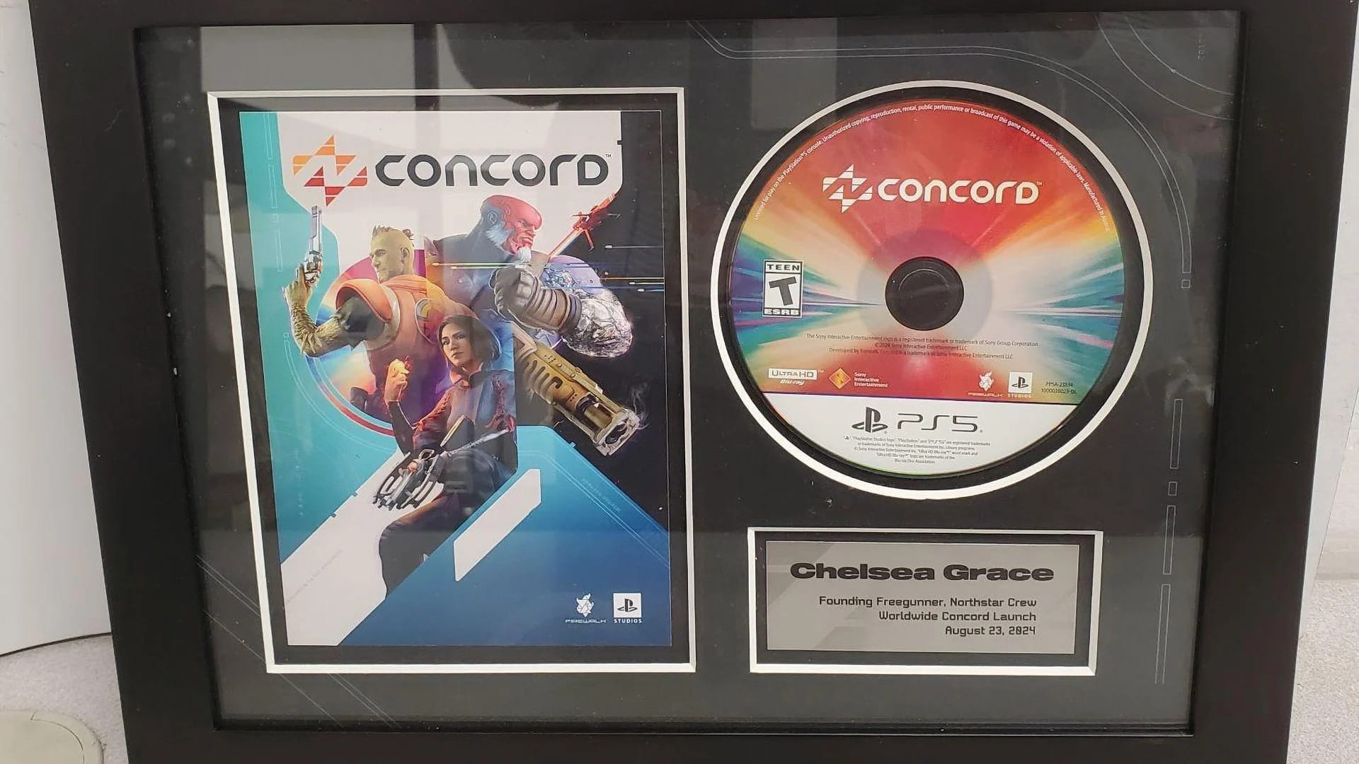 توسعه‌دهنده Concord پلاک اتمام بازی خود را به مزایده گذاشته است
