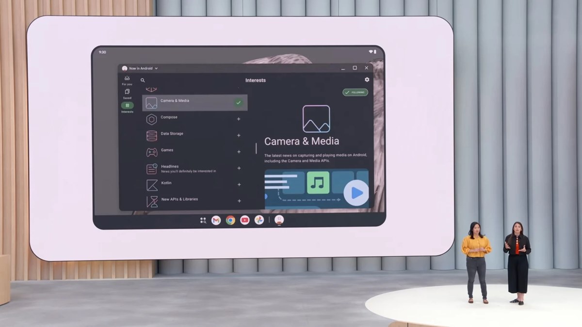 حالت دسکتاپ اندروید ۱۶ با الهام از Samsung DeX ساخته شده است