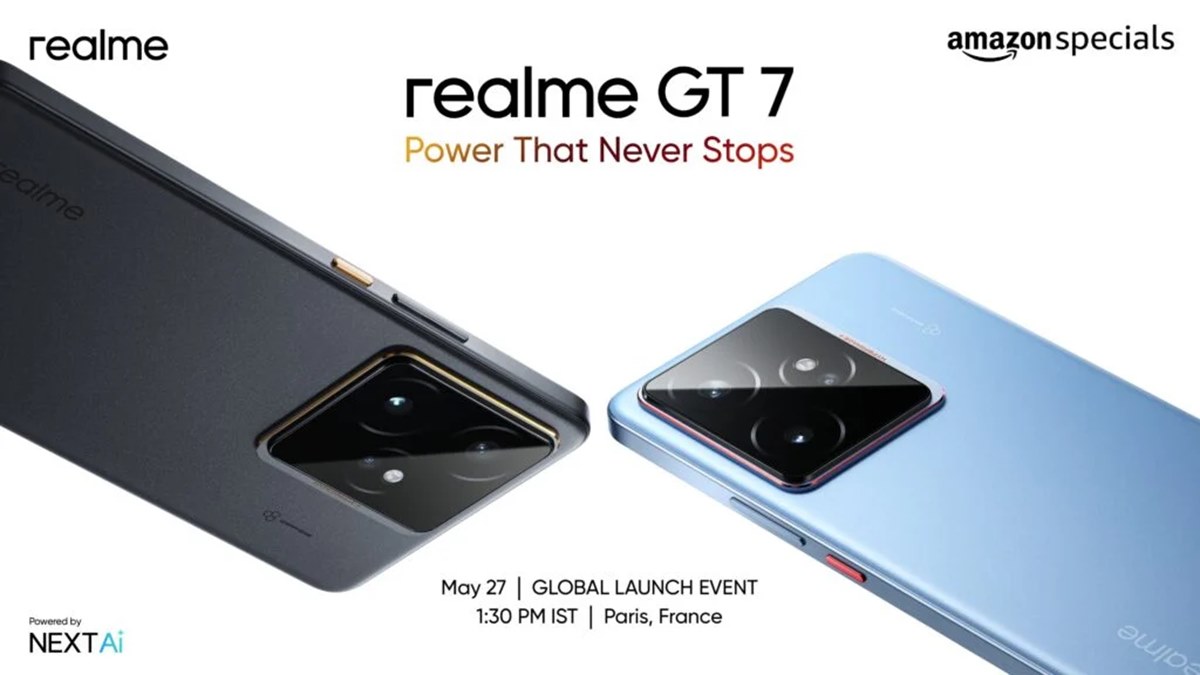 سری گوشی Realme GT 7 با طراحی خنک‌کننده گرافنی، ۲۷ مه در پاریس رونمایی می‌شود