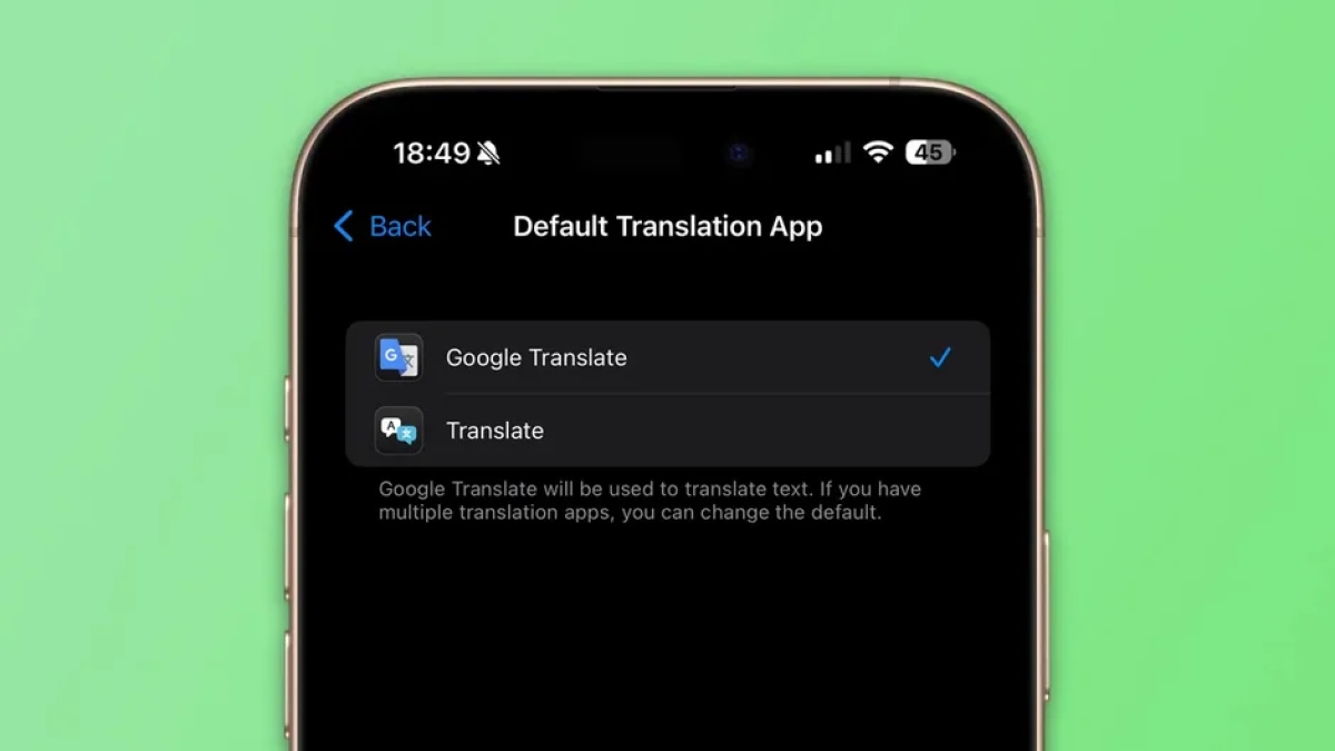 آزادی بیشتر برای کاربران iOS ؛ ترجمه با گوگل ترنسلیت