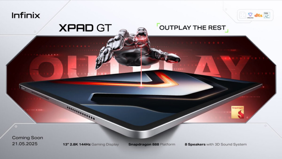 تاریخ عرضه تبلت Infinix XPad GT و مشخصات کلیدی رسما تایید شد