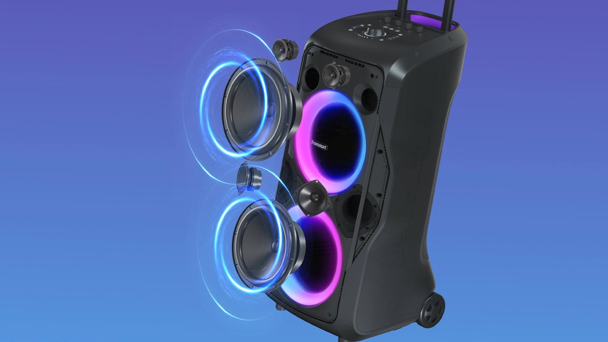 اسپیکر Tronsmart Halo 300 با صدای ۲۴۰ وات و ۲۰ ساعت شارژ معرفی شد