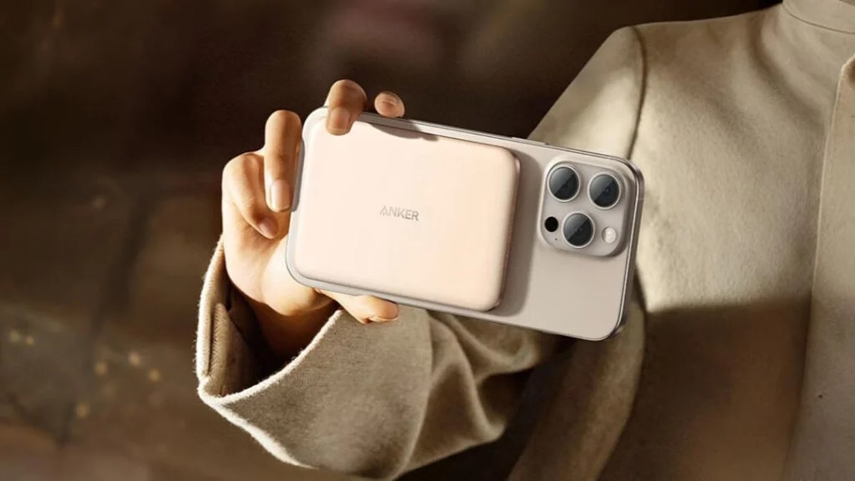 پاوربانک مغناطیسی جدید انکر با طراحی بسیار باریک و پشتیبانی از MagSafe معرفی شد
