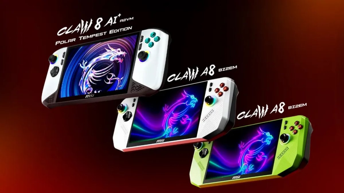رقابت تازه در دنیای کنسول دستی ؛ MSI Claw A8 با پردازنده Ryzen و پشتیبانی از هوش مصنوعی