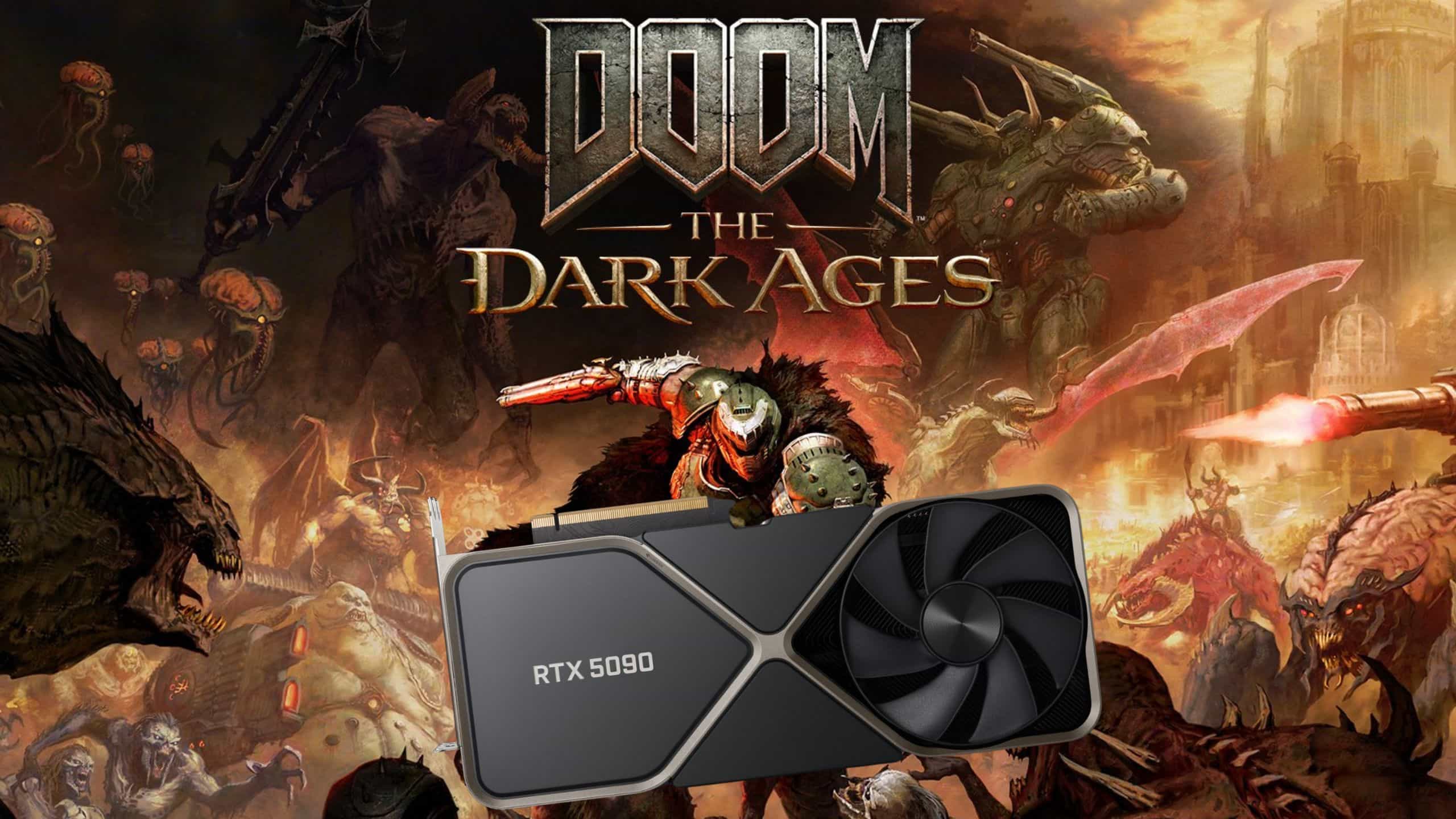 به جز RTX 4090 و ۵۰۹۰ هیچ کارت گرافیکی نمی‌تواند DOOM: The Dark Ages را به صورت ۴K و ۶۰FPS اجرا کند