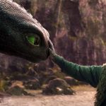 پوستر فیلم How to Train Your Dragon اژدهایی غول پیکر را نشان میدهد