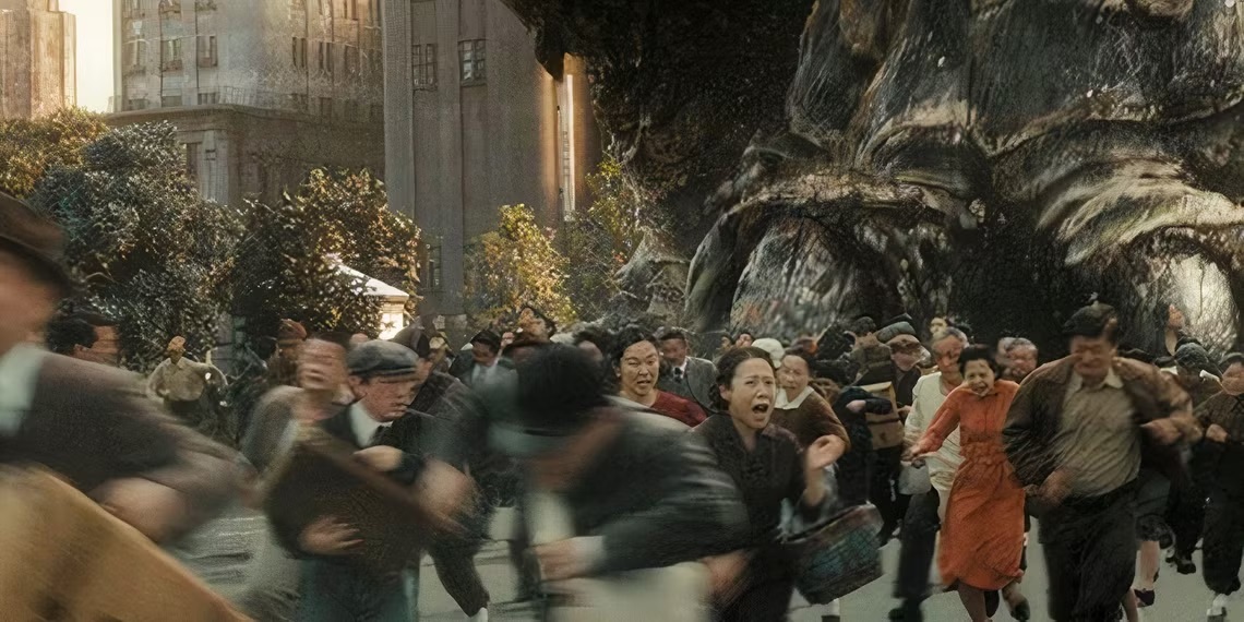 فاجعه‌ای عظیم در فیلم Godzilla X Kong: Supernova توسط تصاویر صحنه فیلم‌برداری فاش شد
