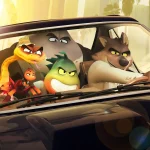 پوستر جدید انیمیشن The Bad Guys 2 شخصیت ولف را نشان می‌دهد