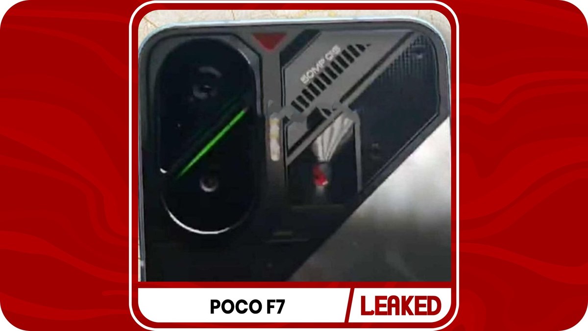 تصویر زنده گوشی POCO F7 لو رفت ؛ طراحی جذاب مخصوص گیمرها