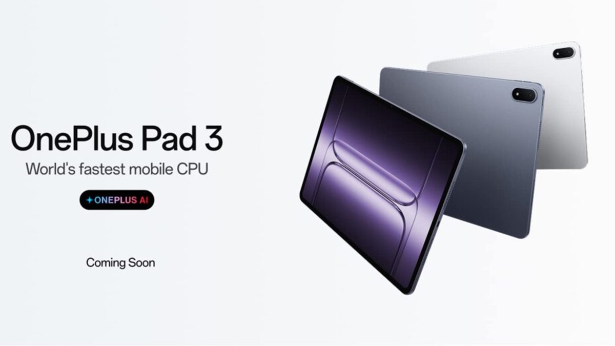 تبلت OnePlus Pad 3 با نمایشگر ۱۳.۲ اینچی و باتری قدرتمند معرفی شد
