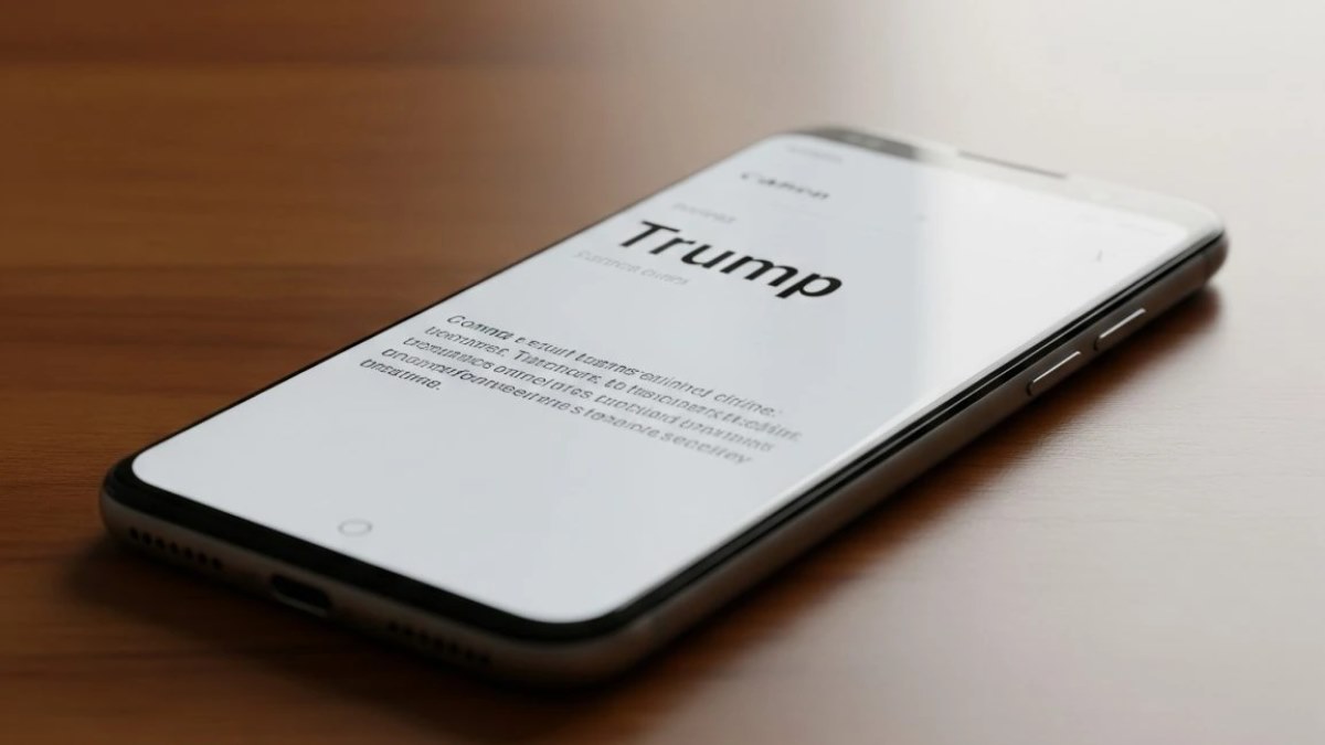 ادعای تولید آمریکایی گوشی T1 از وب‌سایت Trump Phone حذف شد