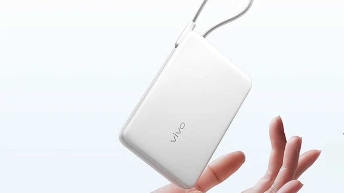 پاوربانک ارزان‌قیمت جدید شرکت Vivo با کابل USB-C داخلی معرفی شد