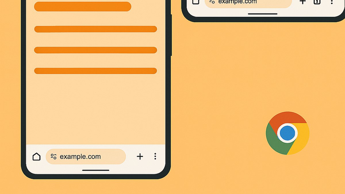نوار آدرس در گوگل کروم اندروید به پایین صفحه منتقل شد ؛ تجربه‌ای راحت‌تر برای کاربران