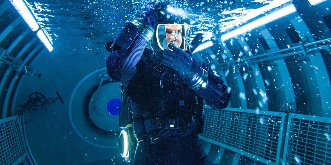 تام کروز حین فیلم‌برداری Mission: Impossible 8 برای لحظاتی زیر آب گرفتار شد