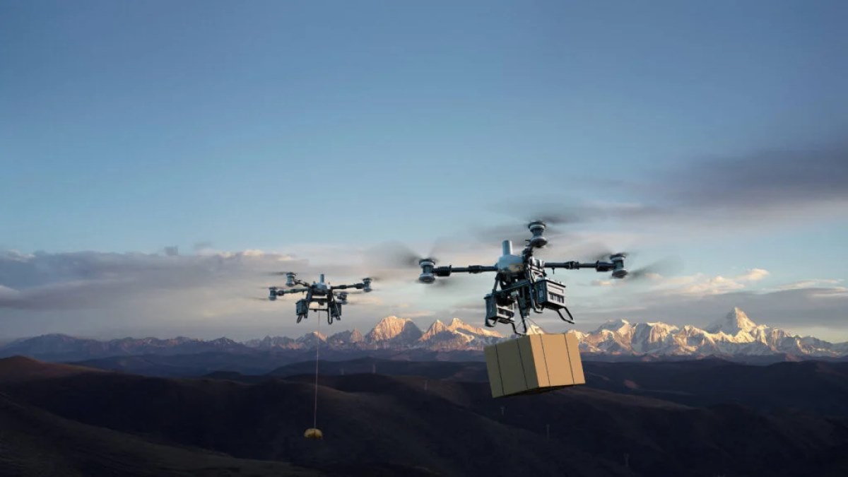 ورود غول حمل و نقل هوایی کمپانی DJI با پهپاد قدرتمند FlyCart 100