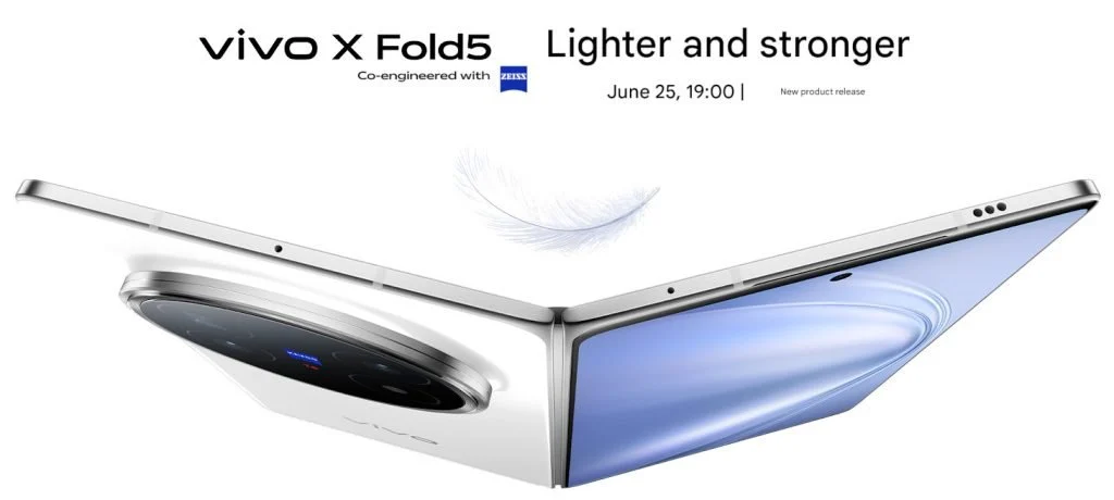 گوشی Vivo X Fold 5 در تاریخ ۴ تیر معرفی خواهد شد