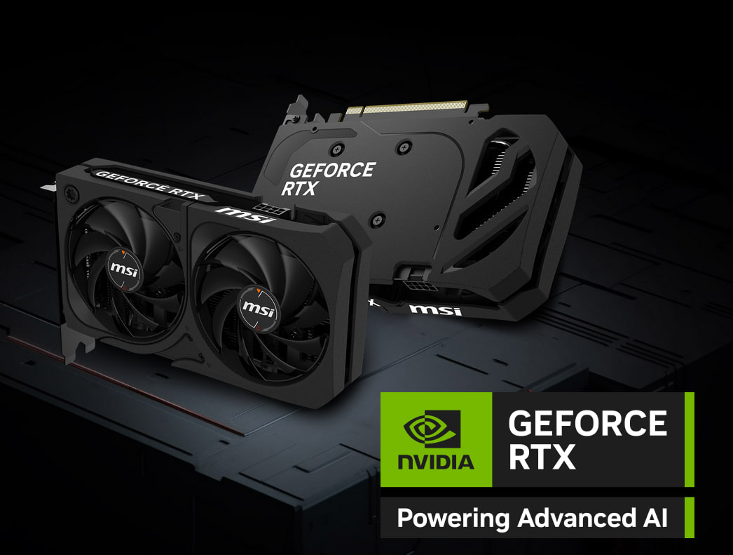 کارت گرافیک MSI RTX 5050 Shadow 2X OC معرفی شد