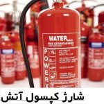 شارژ کپسول آتش نشانی در جنوب تهران با hsefars