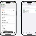 قابلیت جابجایی بین چند حساب به نسخه بتای واتساپ برای iOS اضافه شد