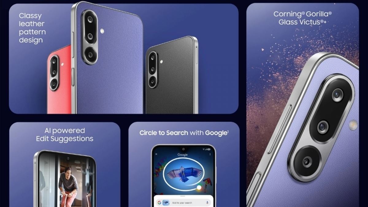 سامسونگ از گوشی گلکسی اف ۳۶ ۵G در هند رونمایی کرد