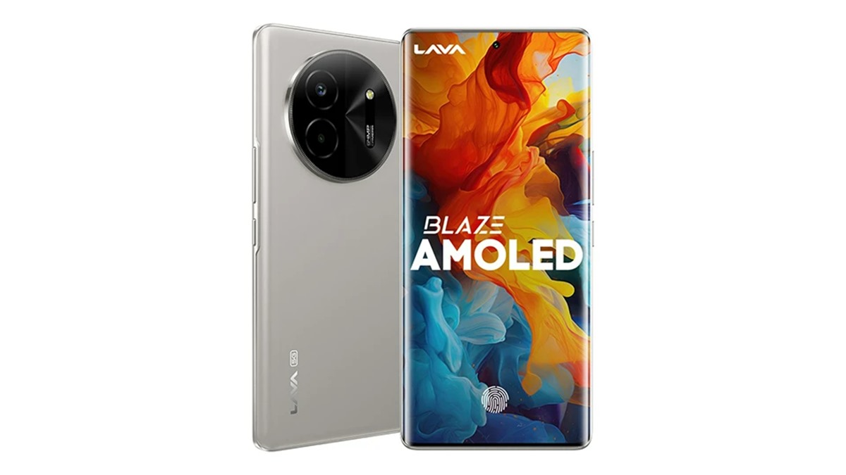 گوشی Lava Blaze AMOLED 5G با نمایشگر خمیده و تراشه Dimensity 6300 معرفی شد