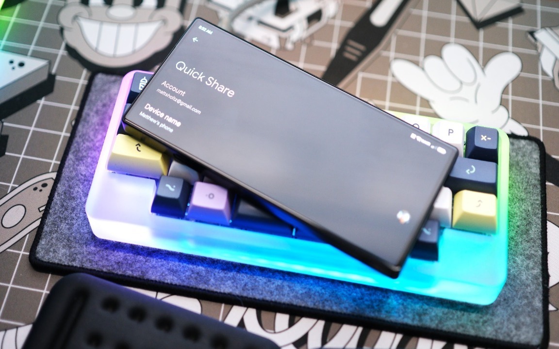 انتقال فایل با اینترنت موبایل در نسخه اندروید Quick Share ممکن شد
