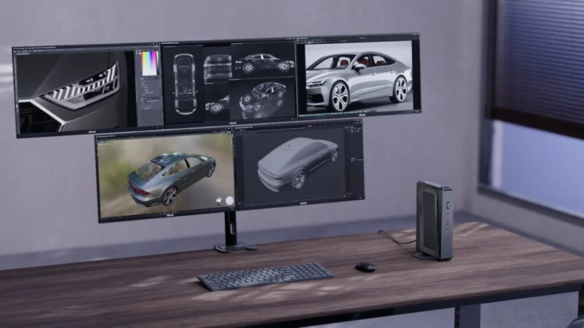 مینی‌پی‌سی قدرتمند ایسوس با پردازنده کور اولترا ۹ و کارت گرافیک RTX 5070 معرفی شد