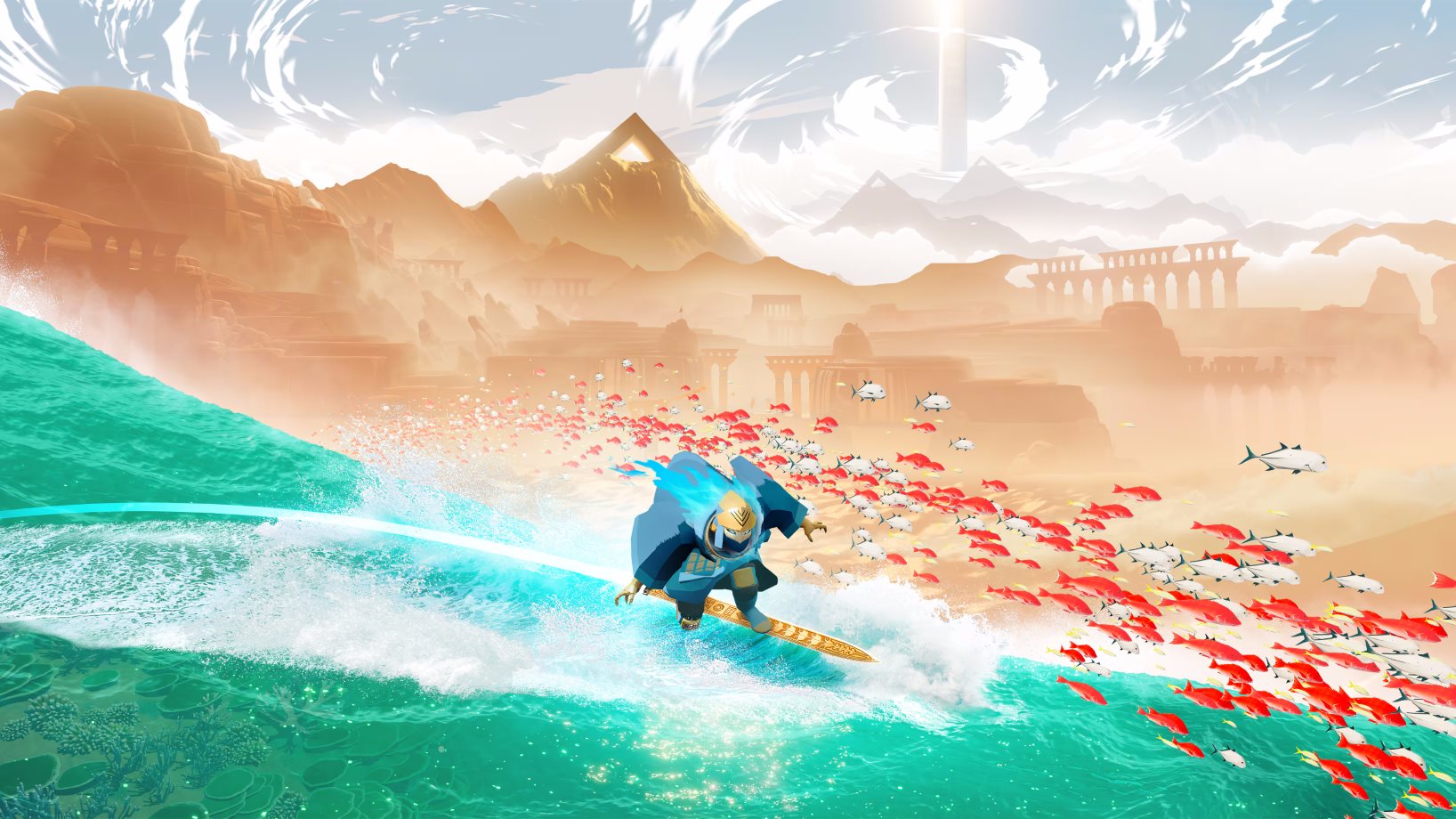 نقد و بررسی بازی Sword of the Sea