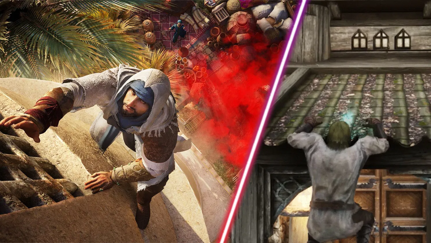 تماشا کنید: طرفداران پارکور Assassin’s Creed را به بازی Skyrim اضافه کرد‌ه‌اند