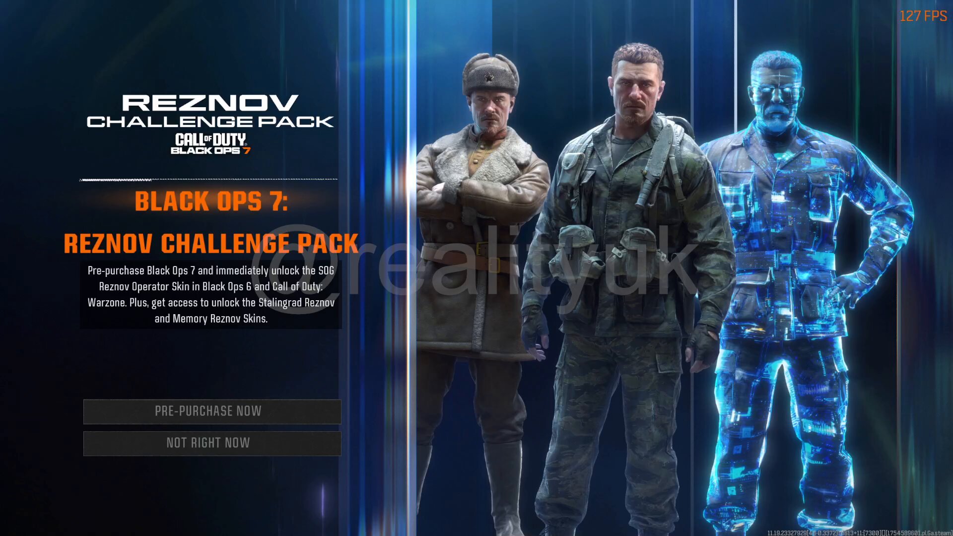 با پیش‌خرید Call Of Duty Black Ops 7 به شخصیت خاطره‌انگیز رزنوف دسترسی پیدا خواهید کرد