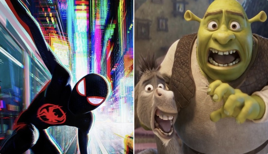 دو انیمیشن Spider-Man: Beyond the Spider-Verse و Shrek 5 در یک هفته منتشر خواهند شد