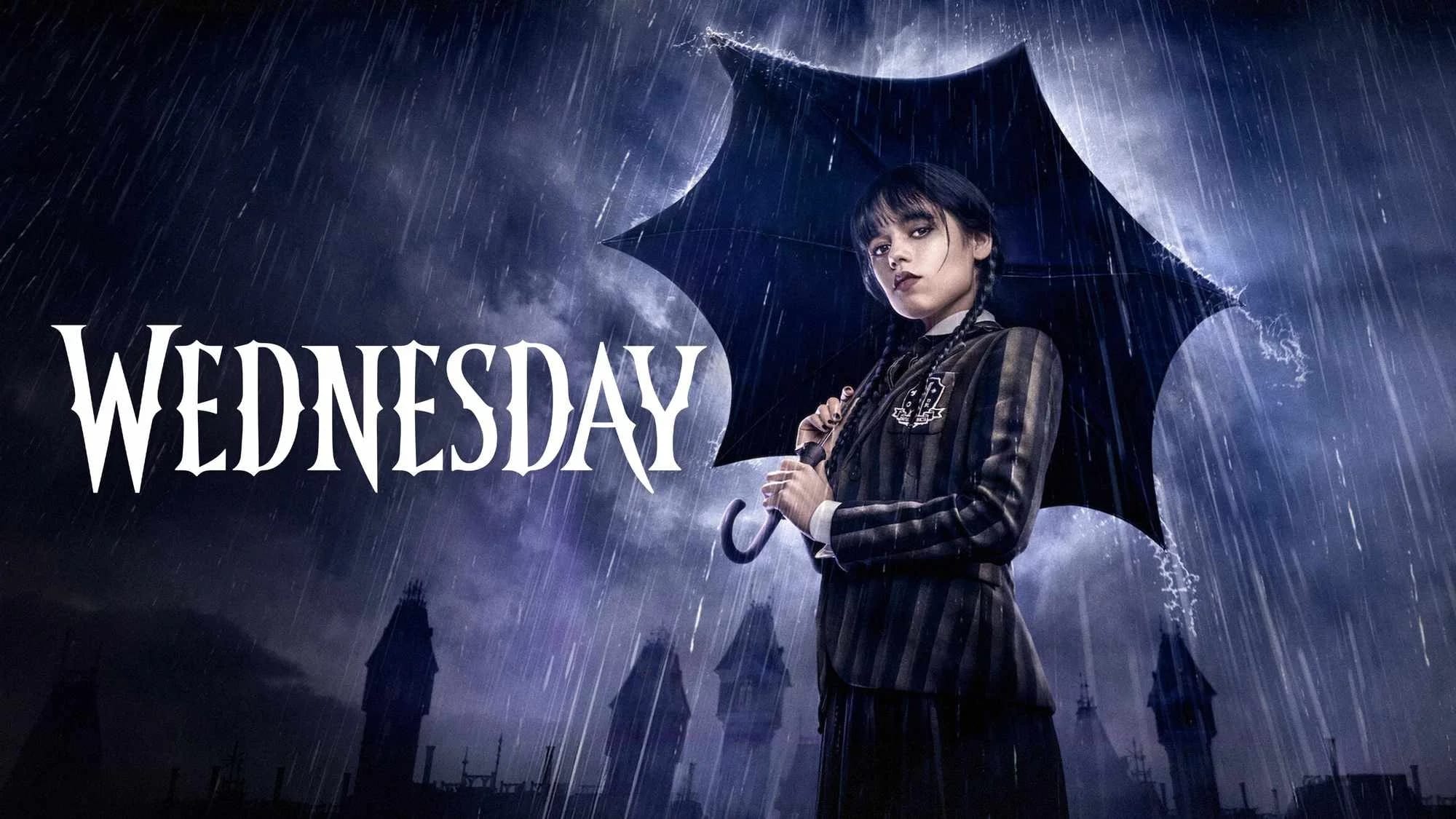 پوستر بخش دوم فصل دوم سریال Wednesday منتشر شد