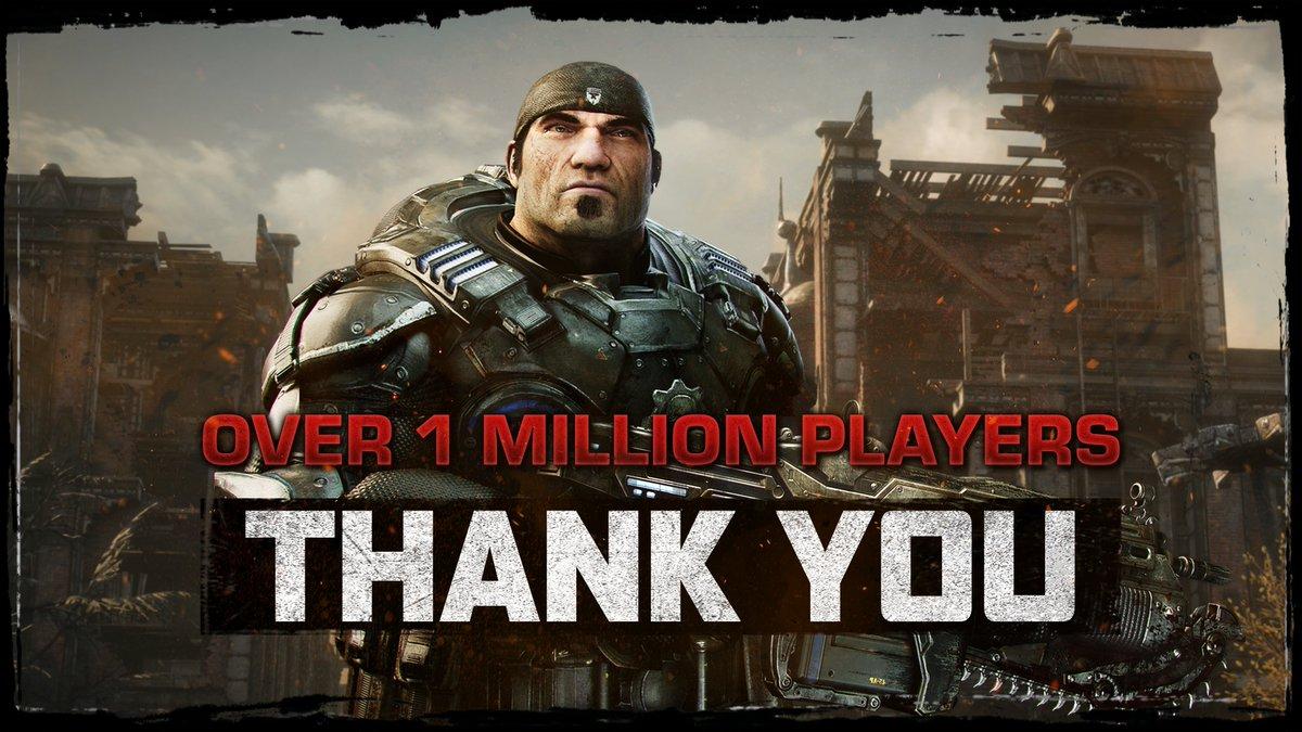 بیش از یک میلیون پلیر بازی Gears of War: Reloaded را تجربه کرده‌اند