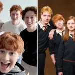 تصاویری از خانواده ویزلی سریال Harry Potter منتشر شد