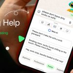 واتساپ، یک دستیار نوشتاری مبتنی بر هوش مصنوعی ارائه کرد